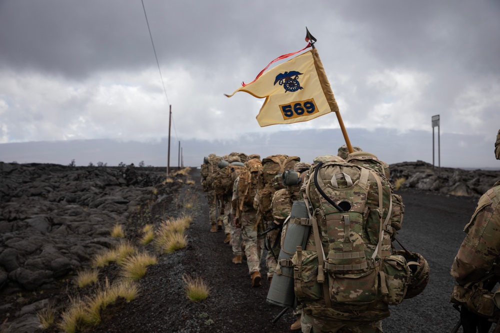 25th DSTB Conducts Ruck March at PTA