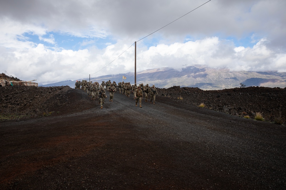 25th DSTB Conducts Ruck March at PTA