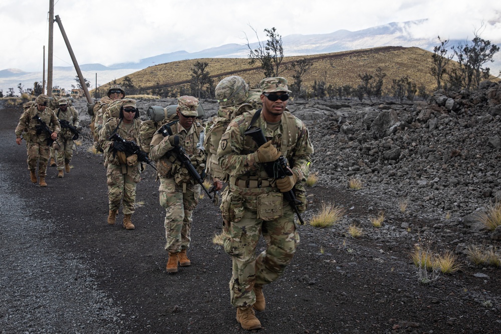25th DSTB Conducts Ruck March at PTA