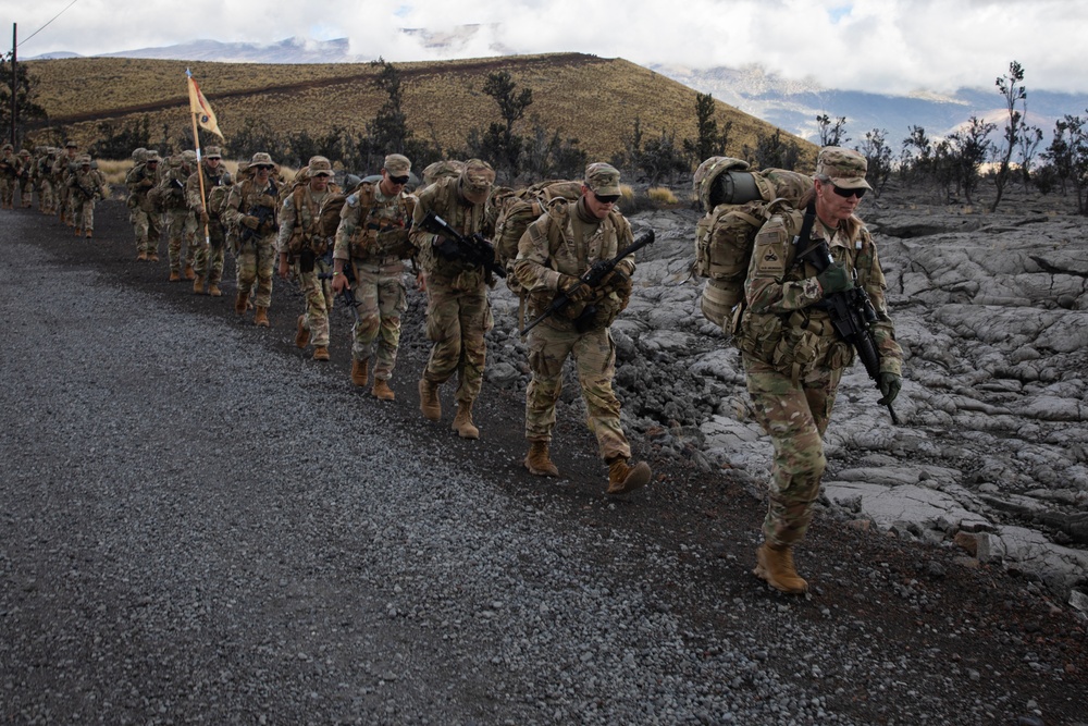 25th DSTB Conducts Ruck March at PTA