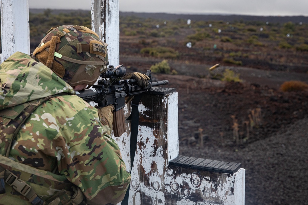 25th DSTB Conducts M4 Range at PTA