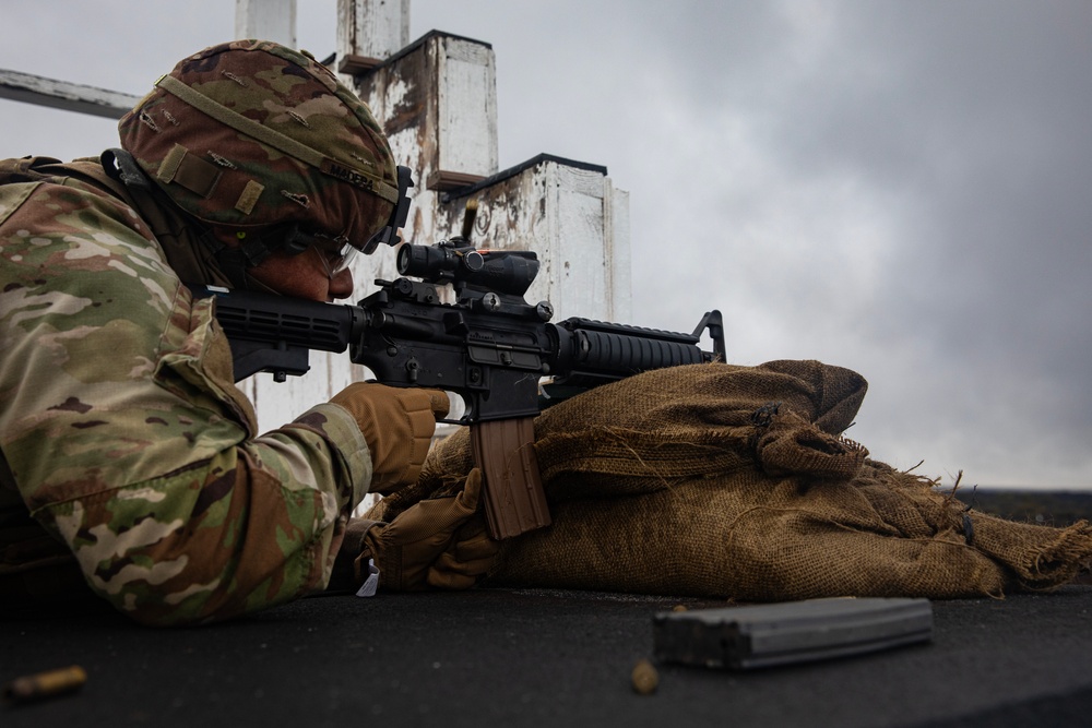 25th DSTB Conducts M4 Range at PTA