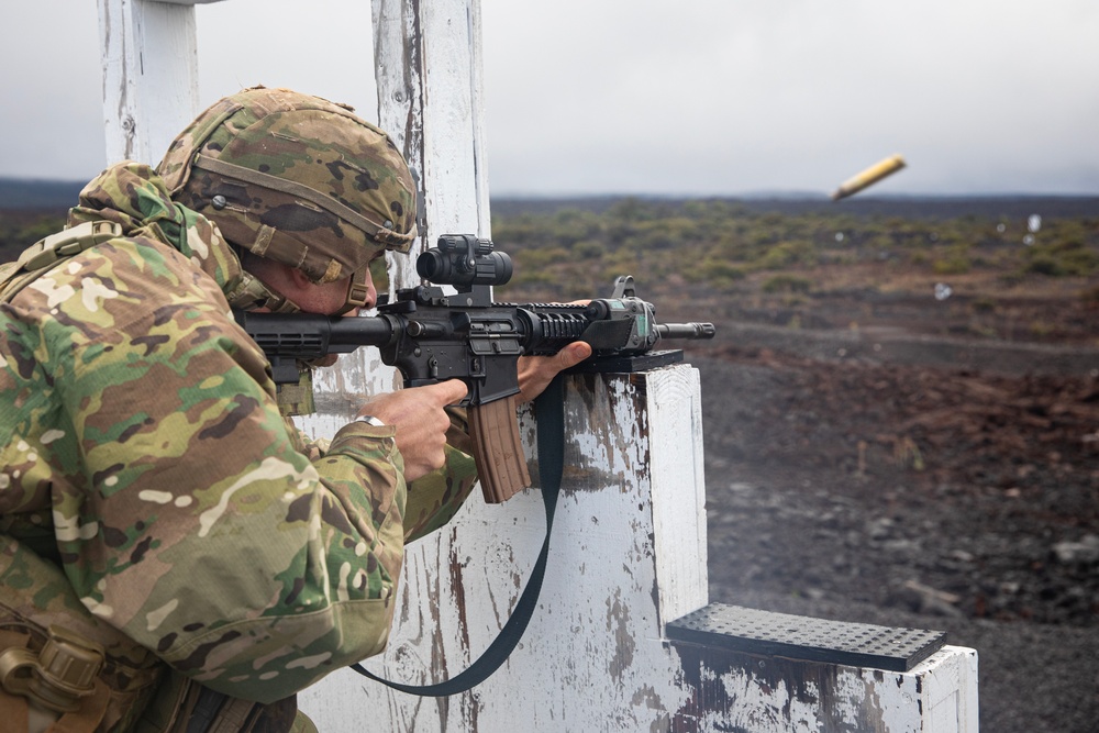 25th DSTB Conducts M4 Range at PTA