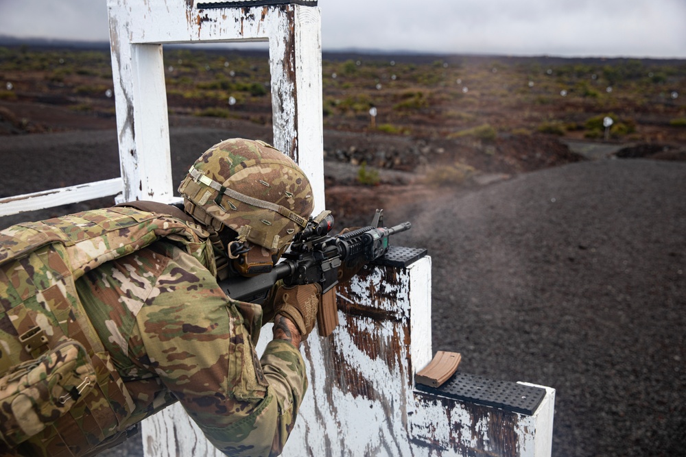 25th DSTB Conducts M4 Range at PTA