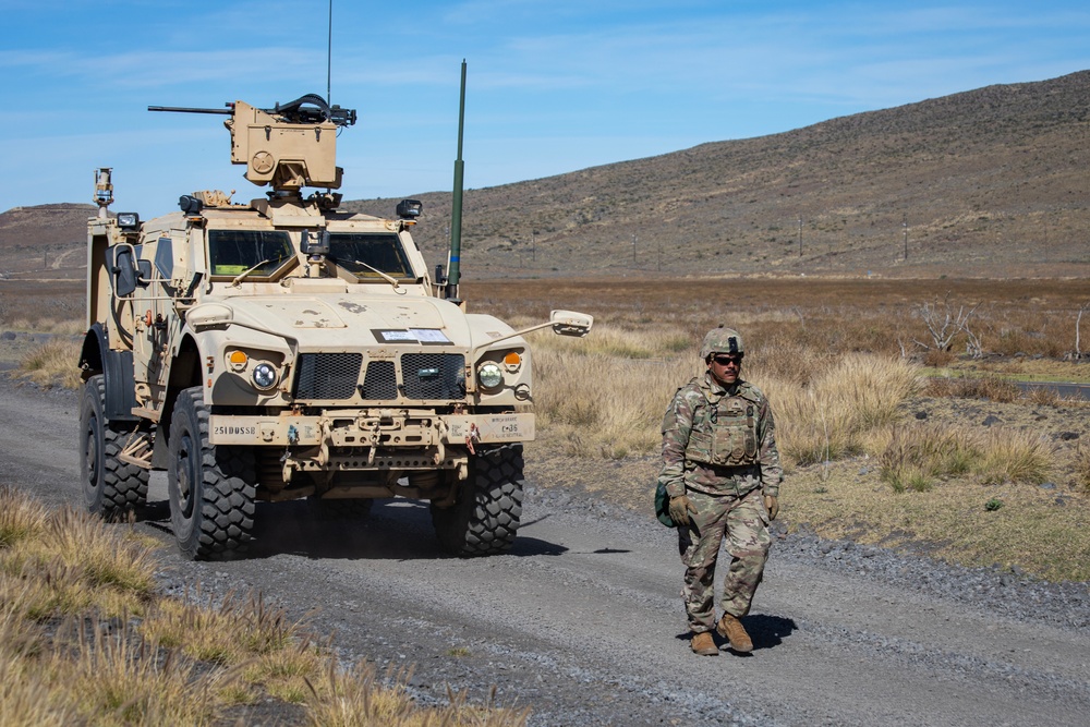 25th Division Sustainment Brigade Conducts Gunnery at PTA