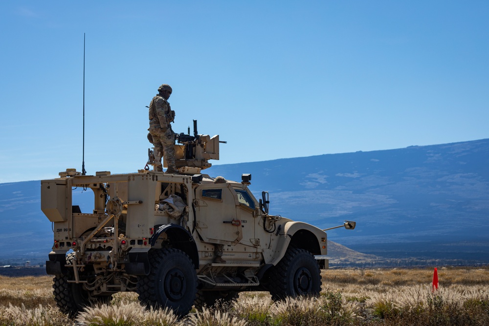 25th Division Sustainment Brigade Conducts Gunnery at PTA