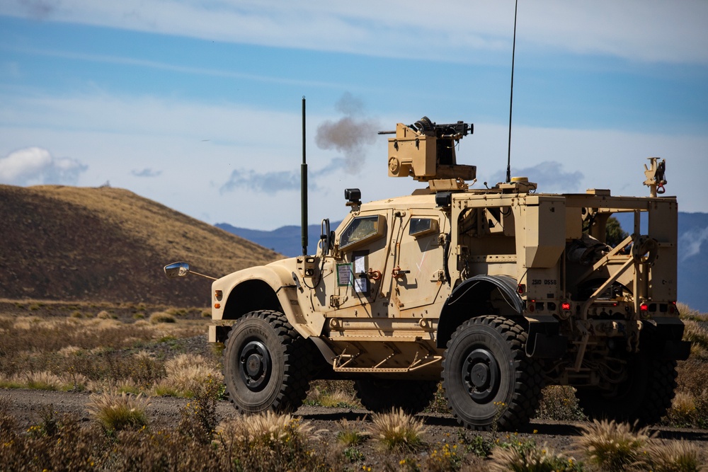 25th Division Sustainment Brigade Conducts Gunnery at PTA