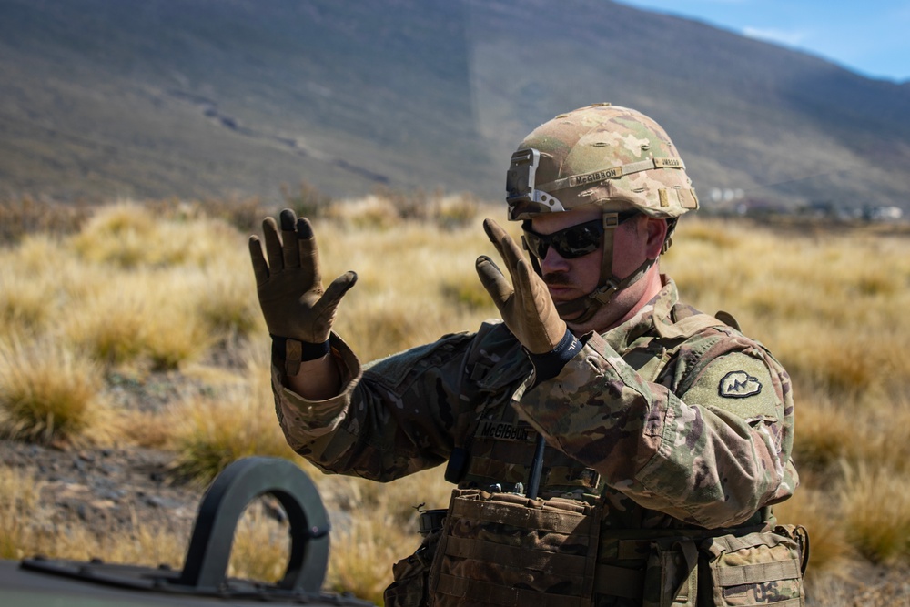 25th Division Sustainment Brigade Conducts Gunnery at PTA