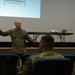 US Marines attend a special duty assignment brief