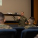 US Marines attend a special duty assignment brief