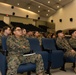 US Marines attend a special duty assignment brief