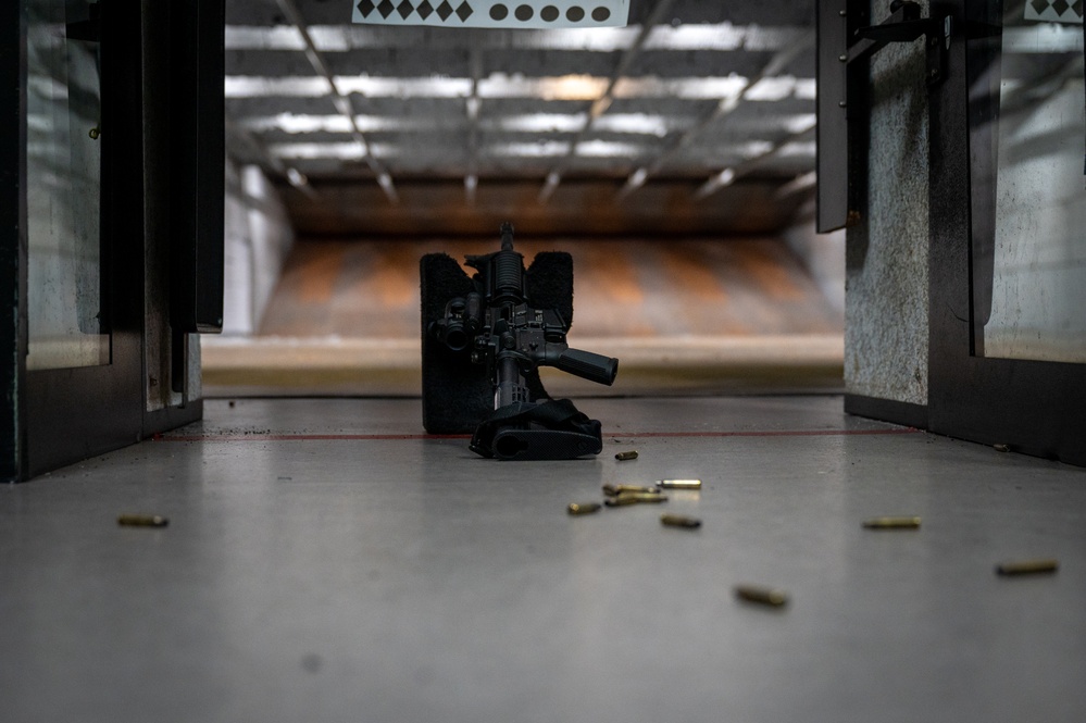 Airmen qualify for small-arms training