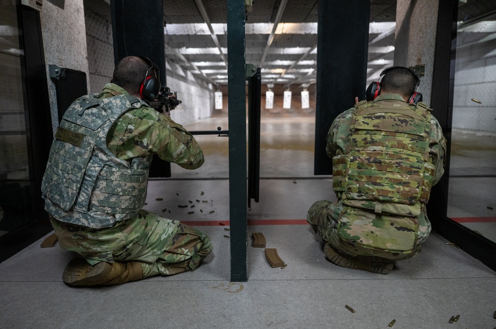Airmen qualify for small-arms training
