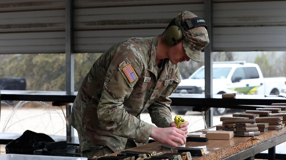 Fort Cavazos Law Enforcement Activity Conducts Law Enforcement Weapons Training and Qualification Range