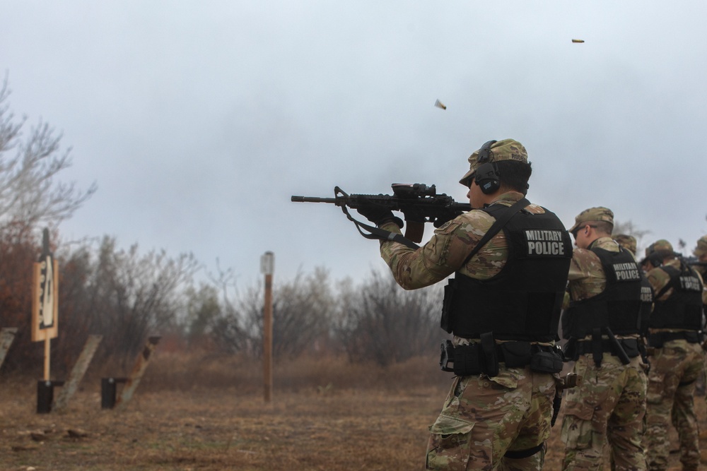 Fort Cavazos Law Enforcement Activity Conducts Law Enforcement Weapons Training and Qualification Range