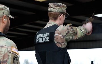 Fort Cavazos Law Enforcement Activity Conducts Law Enforcement Weapons Training and Qualification Range