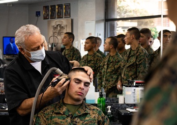 MCRD San Diego Echo Company Hair Cuts &amp; Post Exchange