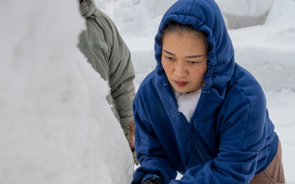 U.S. Navy Sailors Participate in the Sapporo Snow Festival 2025
