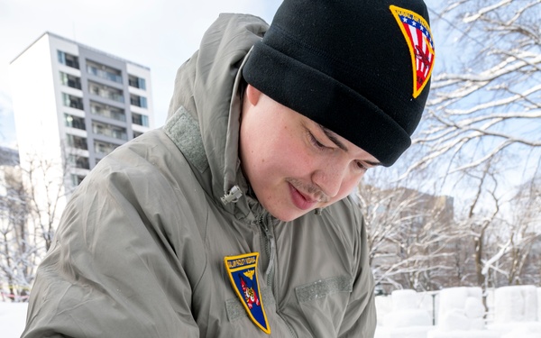 U.S. Navy Sailors Participate in the Sapporo Snow Festival 2025
