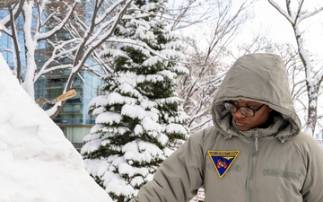 U.S. Navy Sailors Participate in the Sapporo Snow Festival 2025