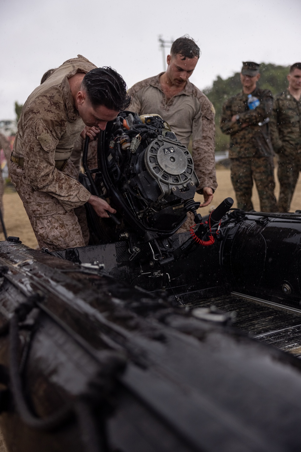 3d Marine Division Leadership executes Small Boat Handling Training with 3d Reconnaissance Battalion