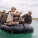 3d Marine Division Leadership executes Small Boat Handling Training with 3d Reconnaissance Battalion