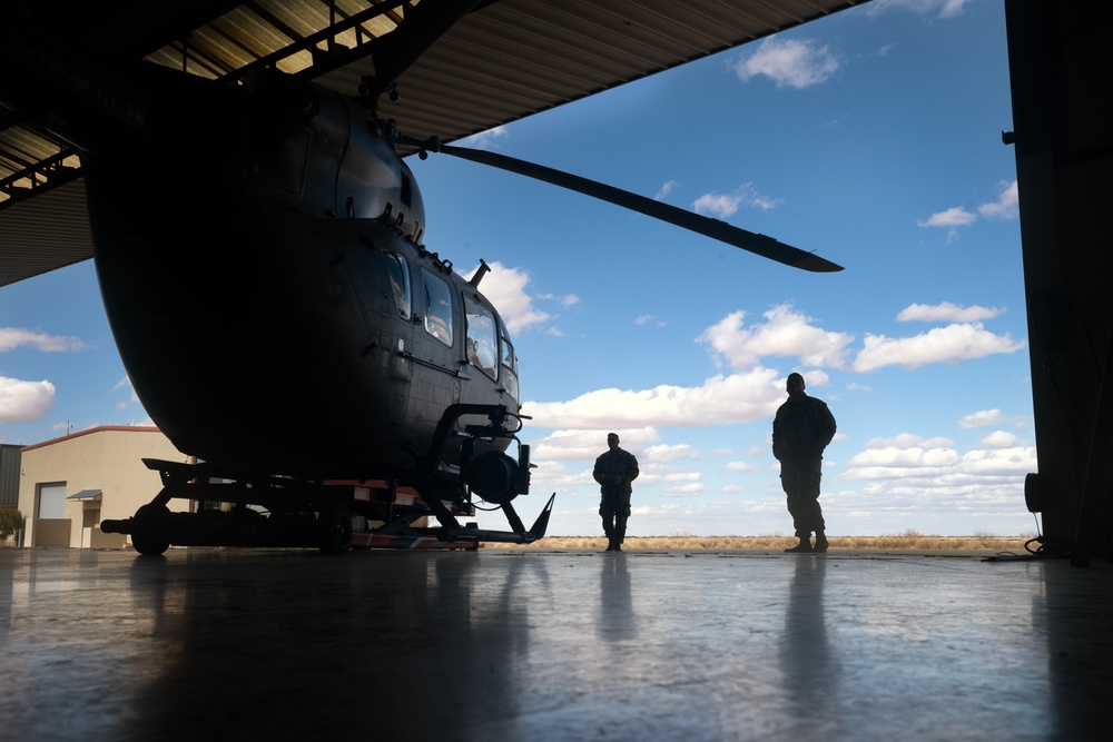 California Army National Guard provide aviation support along southern border