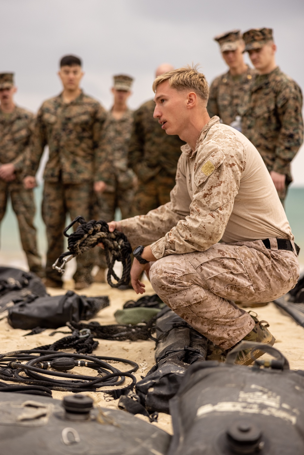 3d Marine Division Leadership executes Small Boat Handling Training with 3d Reconnaissance Battalion