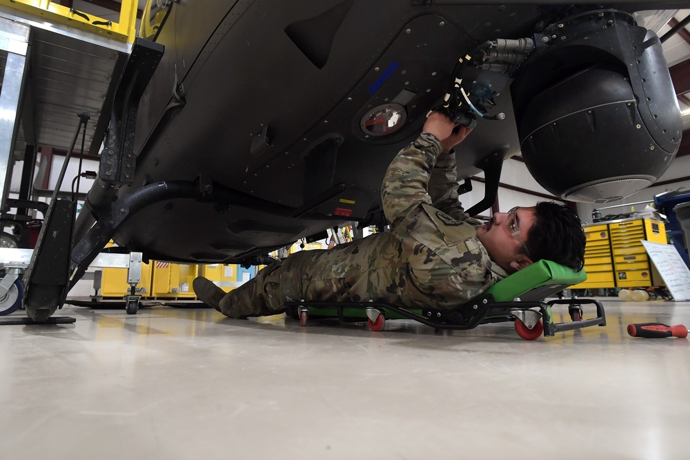 California Army National Guard provide aviation support along the southern border