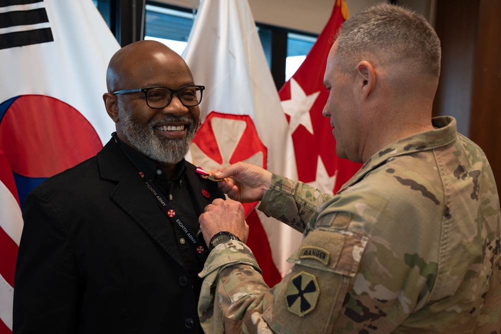 Meritorious Civilian Service Medal awards ceremony