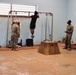 Seabees from Detail Yap joined forces with Oceania engagement team lead Major Orasio Leyva in conducting The Candidate Fitness Assessment (CFA) for local Yapese high school students.