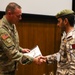 U.S. and GCC Eagle Resolve 2025 participants receive Information Operations Certificates of Appreciation from U.S. ER25 Exercise Director