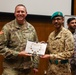 U.S. and GCC Eagle Resolve 2025 participants receive Information Operations Certificates of Appreciation from U.S. ER25 Exercise Director