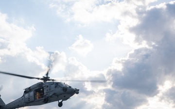 USS America (LHA 6) Conducts Flight Operations