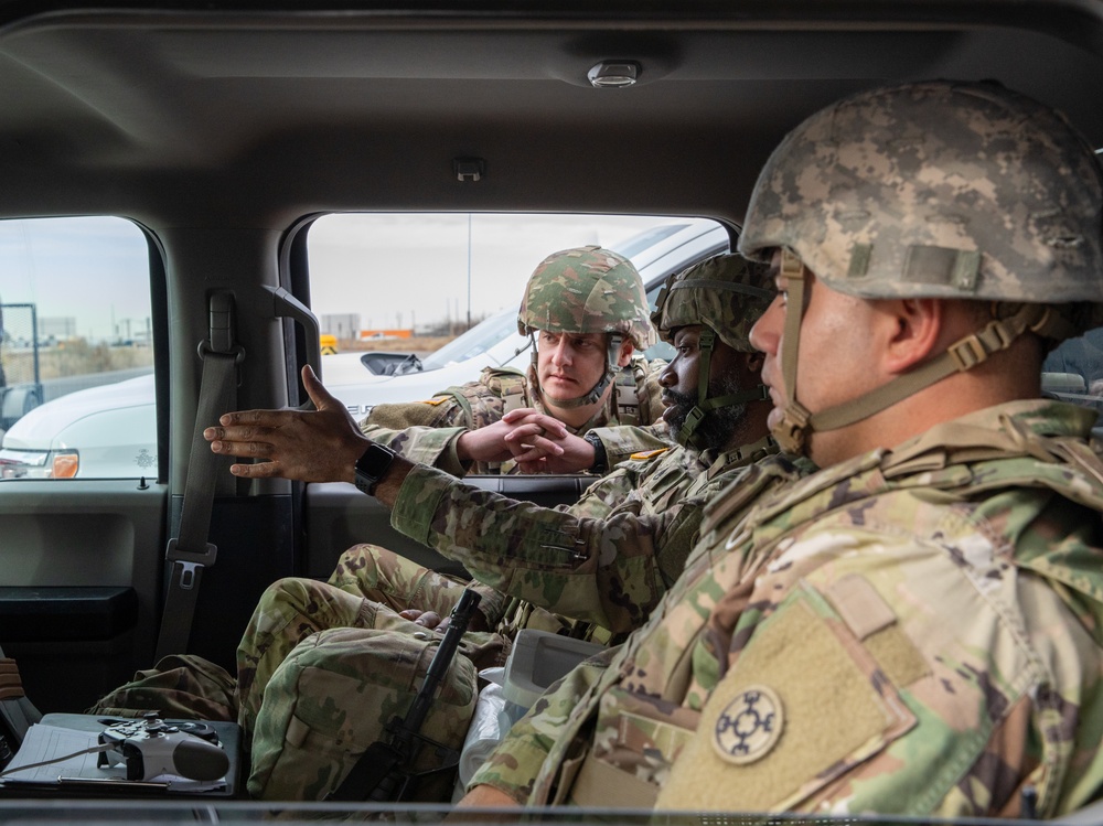 192nd Quartermaster Company Supports Border Security Operations