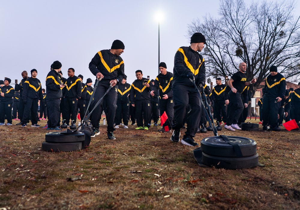 USARC Non-Commissioned Officers conduct PRT