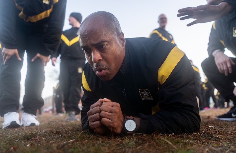 USARC Non-Commissioned Officers conduct PRT