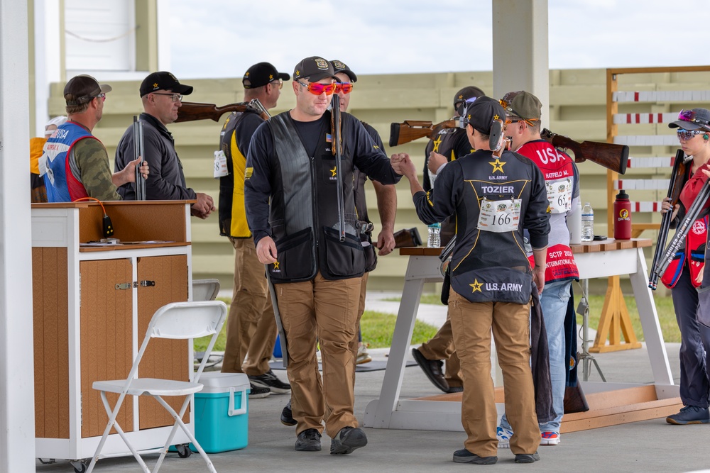 USAMU Sweeps the Podium at the 2025 Spring Shotgun Selection Trap Match