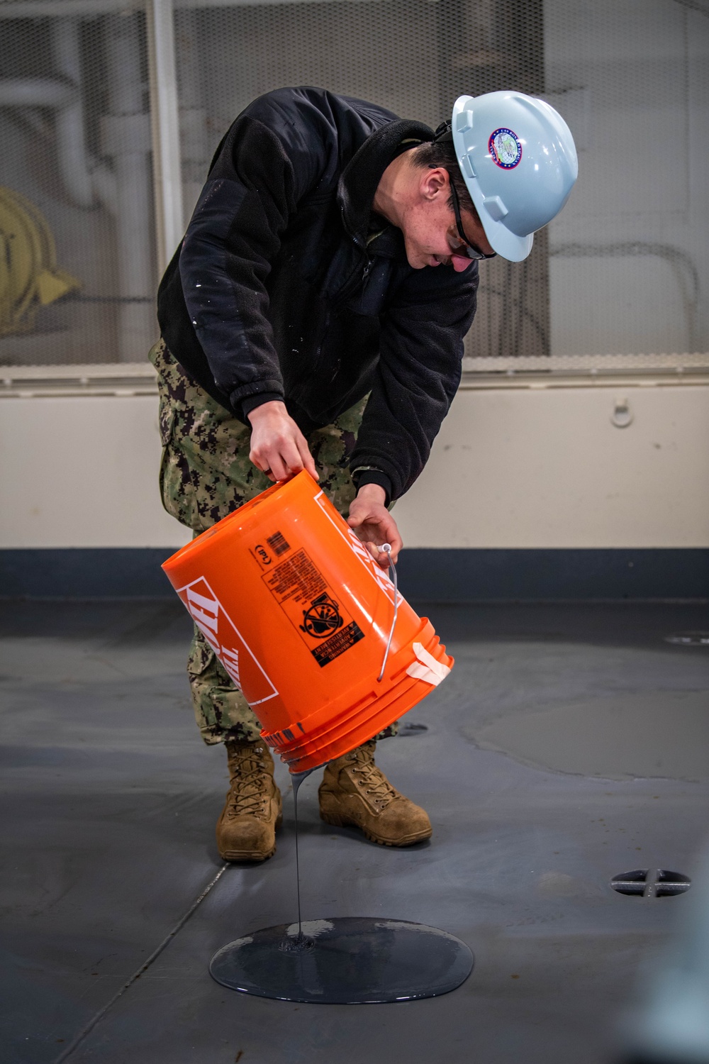 USS Ronald Reagan (CVN 76) prepares for DPIA