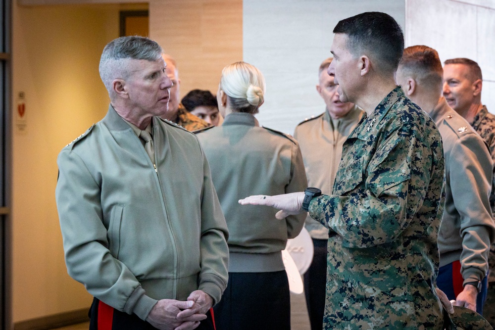 Commandant, Gen. Smith, Attends the Commandant of the Marine Corps Combined Awards Ceremony