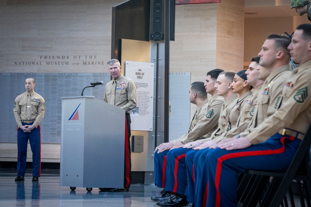 Commandant, Gen. Smith, Attends the Commandant of the Marine Corps Combined Awards Ceremony