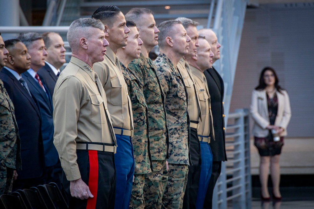 Commandant, Gen. Smith, Attends the Commandant of the Marine Corps Combined Awards Ceremony