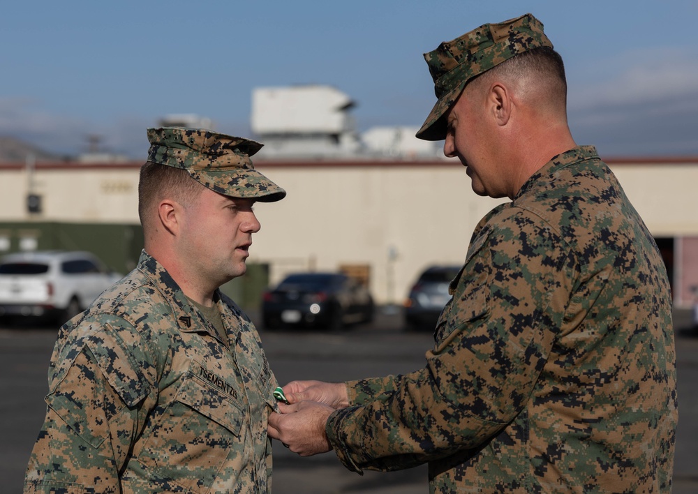 1st MLG Marine receives award for improving testing of communications gear