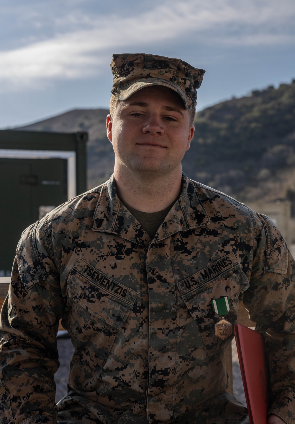 1st MLG Marine receives award for improving testing of communications gear