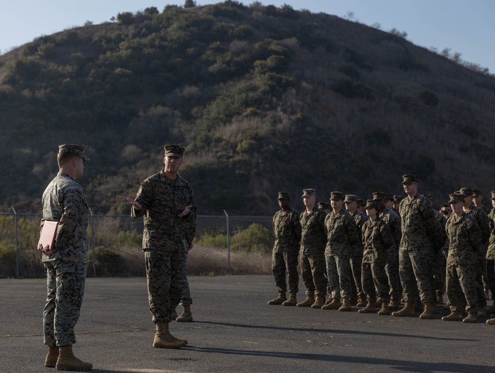 1st MLG Marine receives award for improving testing of communications gear