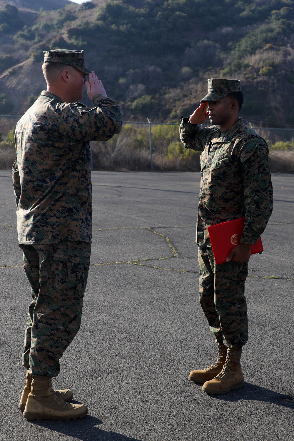 1st MLG Marine receives award for improving testing of communications gear