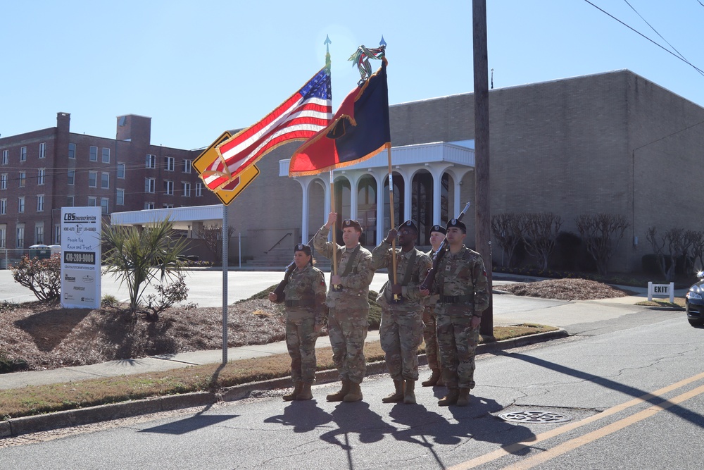 188th Infantry Brigade leads Martin Luther King Jr parade