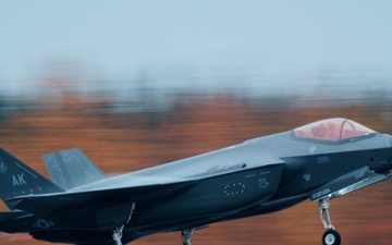 F-35 Takeoff at Eielson Air Force Base