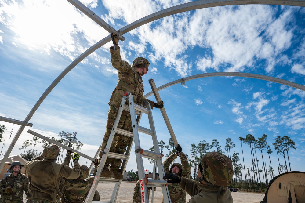 11th Air Task Force conducts field training exercise at Tyndall AFB