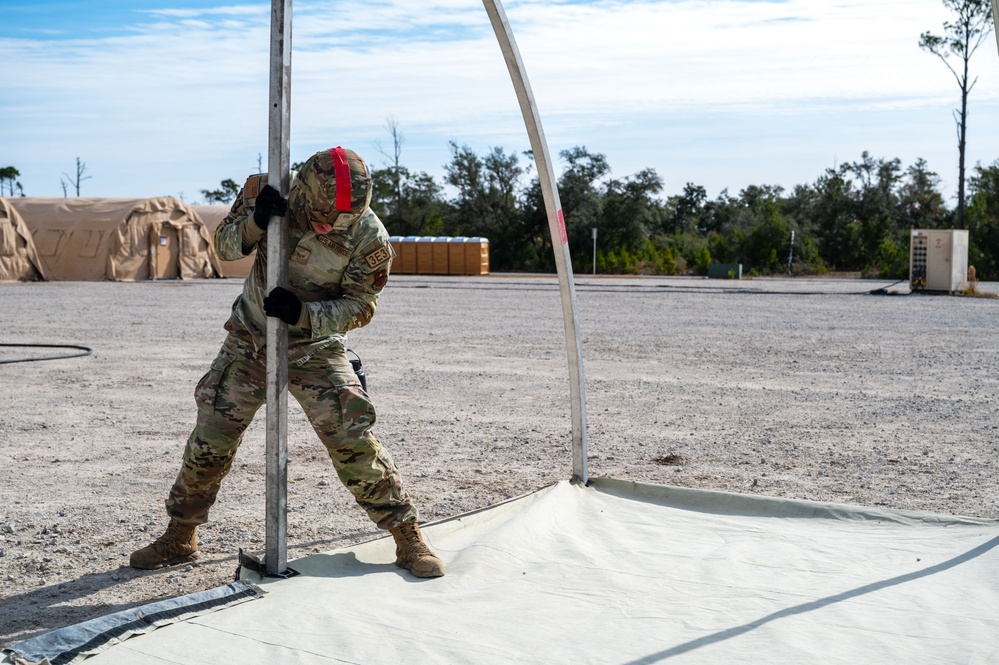 11th Air Task Force conducts field training exercise at Tyndall AFB